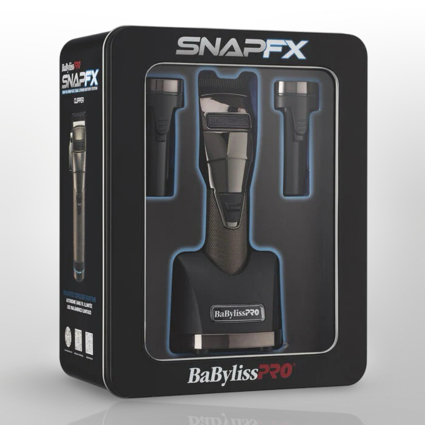 BabylissPRO SnapFX Dual Lithium Battery Adjustable Blade Cordless Clipper