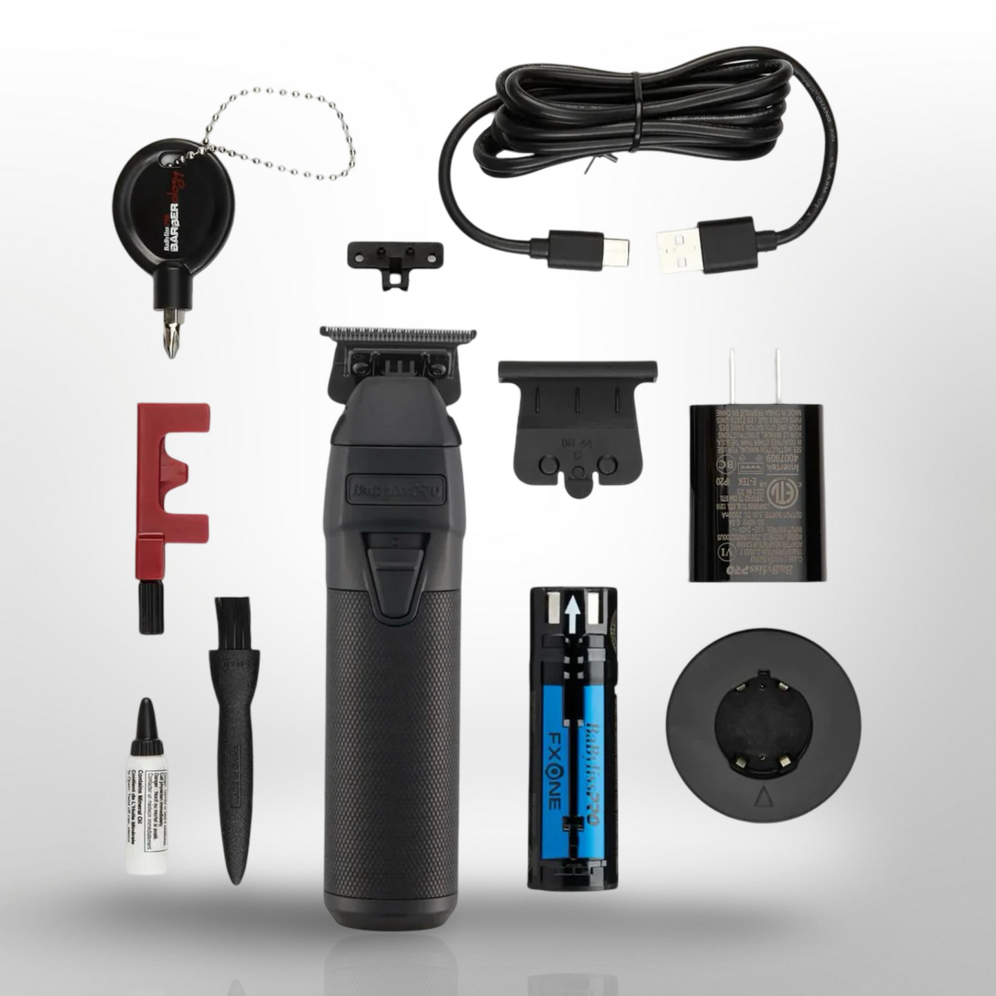 BaBylissPRO FXONE Black/GoldFX Cordless Trimmer Battery System