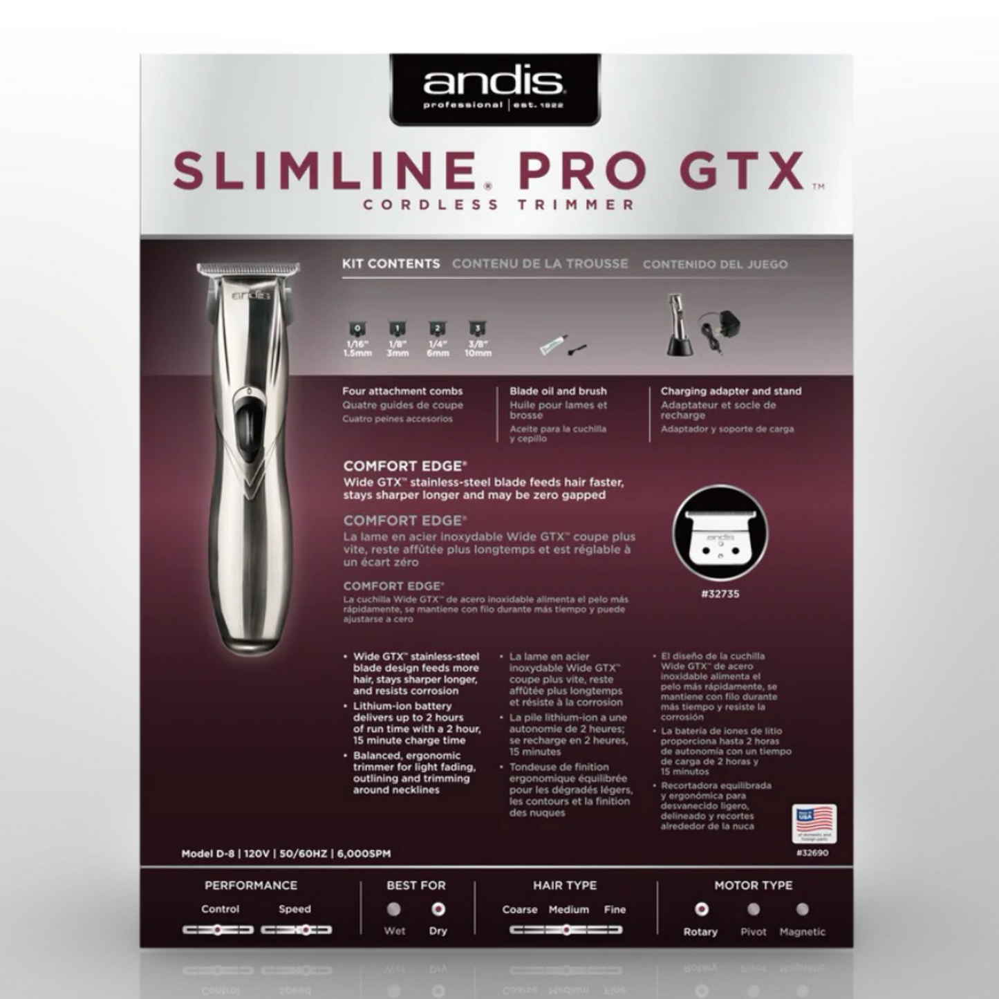 Andis Slimline Pro GTX