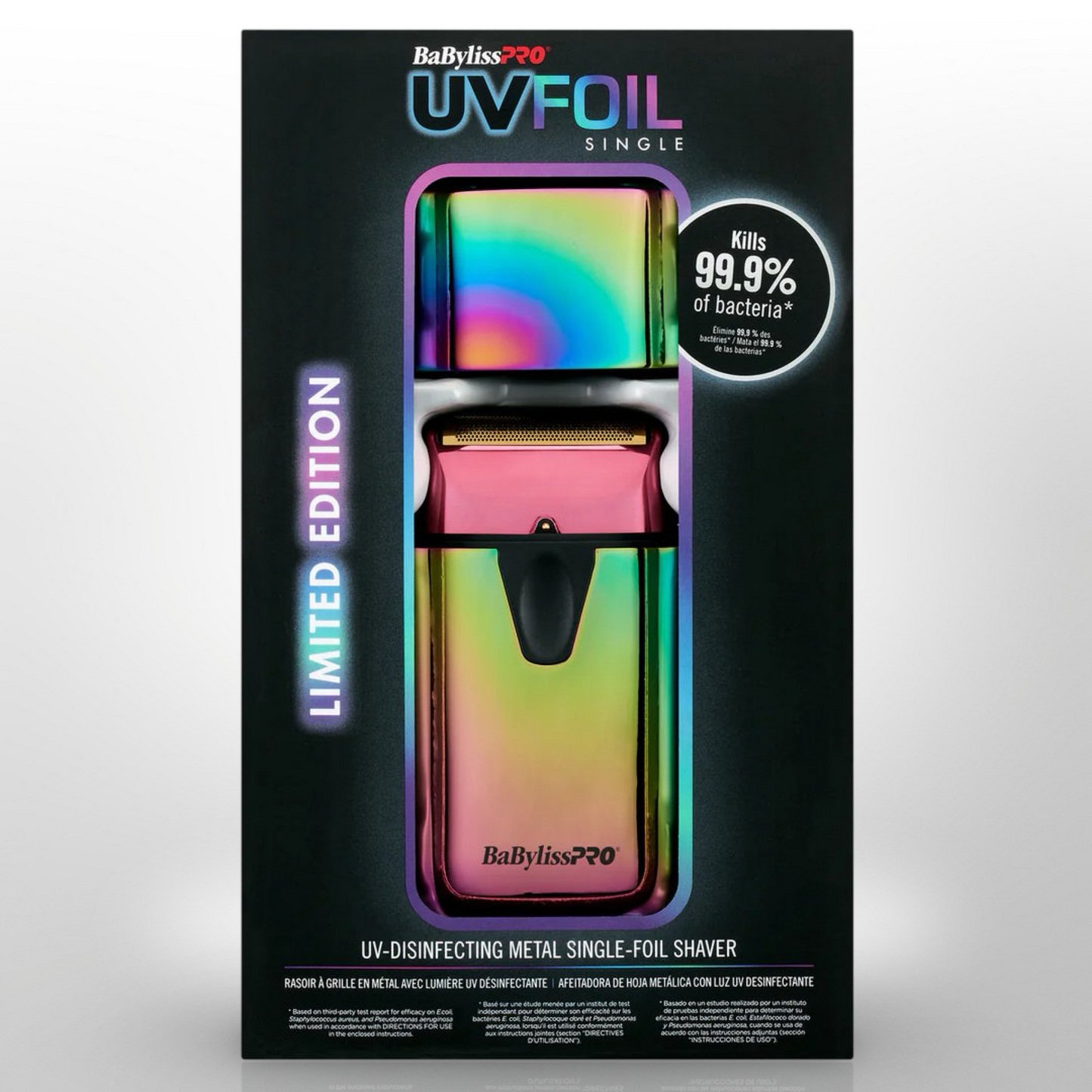 Babyliss Limited Edition Iridescent UV Single-Foil Shaver