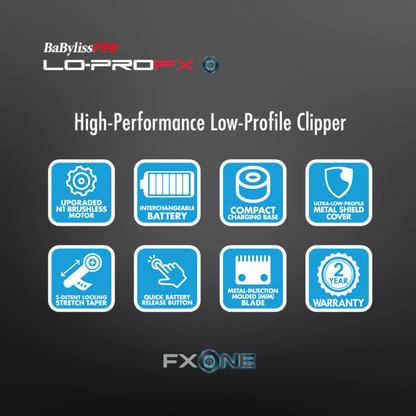 BABYLISSPRO® FXONE LO-PRO FX CLIPPER